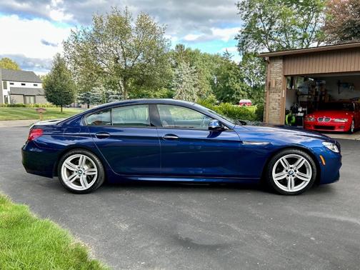 Blue 2017 BMW 650 Gran Coupe i xDrive