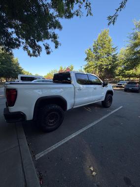 White 2025 GMC Sierra 1500 AT4X