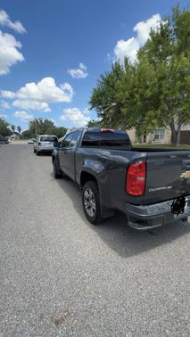Gray 2017 Chevrolet Colorado WT