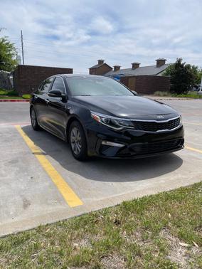 Black 2020 Kia Optima LX