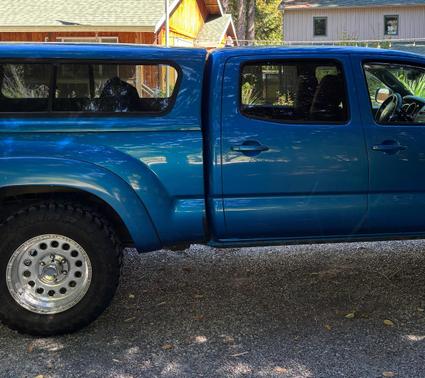 Blue 2009 Toyota Tacoma Double Cab
