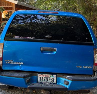 Blue 2009 Toyota Tacoma Double Cab