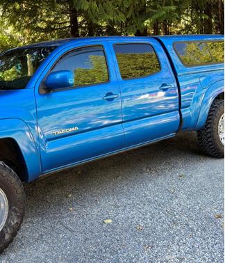 Blue 2009 Toyota Tacoma Double Cab