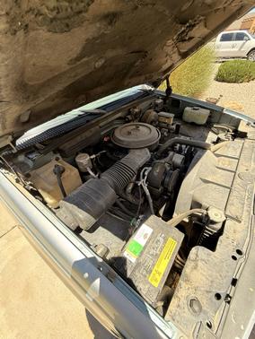 Blue 1992 GMC Sierra 2500 Extended Cab