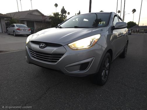 Gray 2015 Hyundai TUCSON GLS