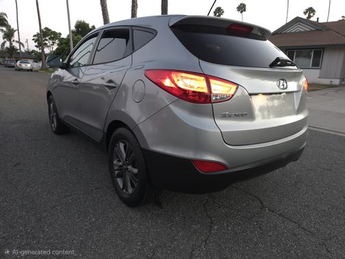 Gray 2015 Hyundai TUCSON GLS