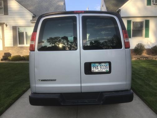 Silver 2019 Chevrolet Express 2500 Work Van