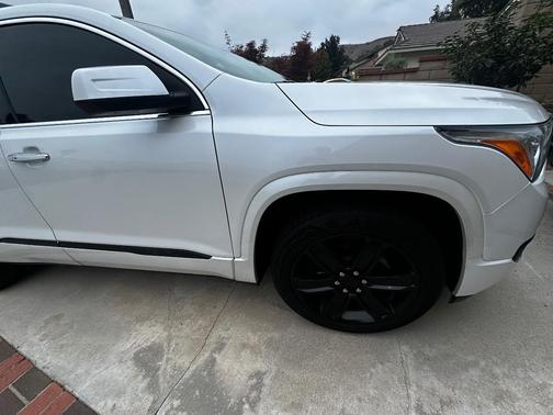 White 2017 GMC Acadia Denali