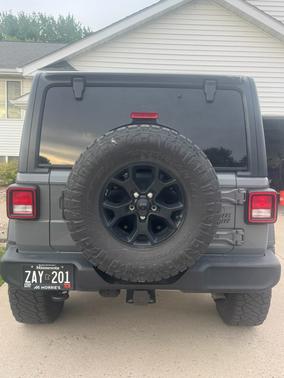 Gray 2023 Jeep Wrangler Willys
