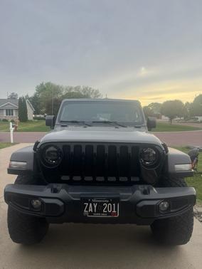 Gray 2023 Jeep Wrangler Willys