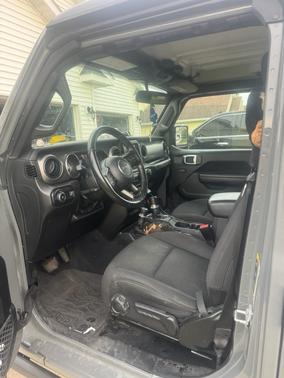 Gray 2023 Jeep Wrangler Willys