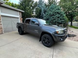 Gray 2009 Toyota Tacoma Double Cab