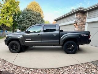 Gray 2009 Toyota Tacoma Double Cab