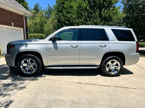 Silver 2015 Chevrolet Tahoe LTZ