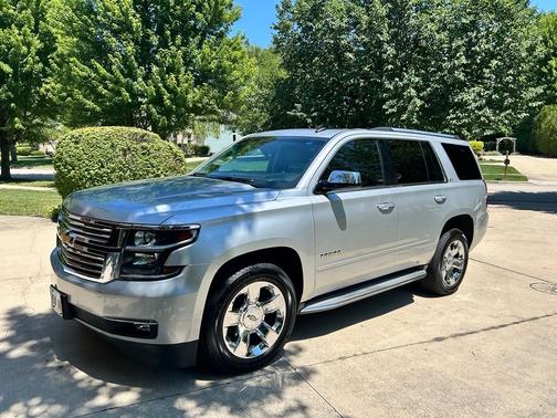 Silver 2015 Chevrolet Tahoe LTZ