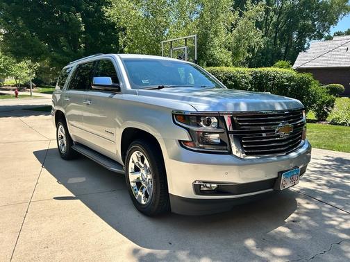 Silver 2015 Chevrolet Tahoe LTZ