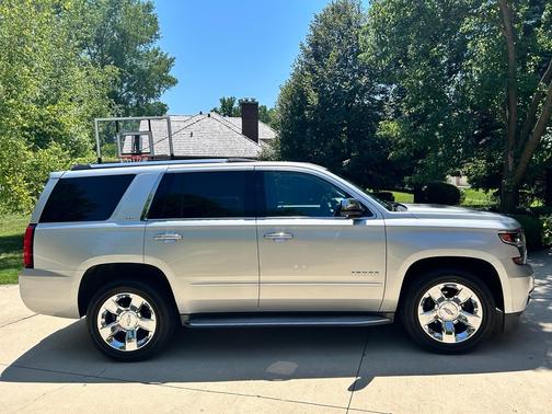 Silver 2015 Chevrolet Tahoe LTZ