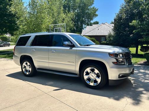 Silver 2015 Chevrolet Tahoe LTZ