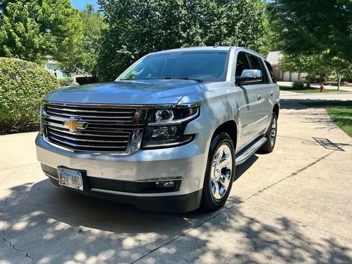 Silver 2015 Chevrolet Tahoe LTZ