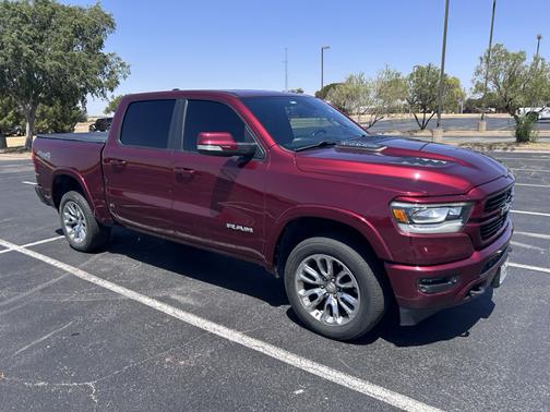 Red 2019 RAM 1500 Laramie