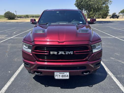 Red 2019 RAM 1500 Laramie