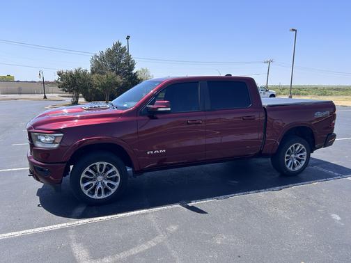 Red 2019 RAM 1500 Laramie
