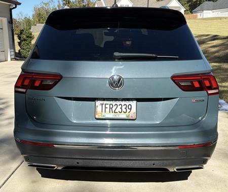 Blue 2019 Volkswagen Tiguan 2.0T SEL Premium