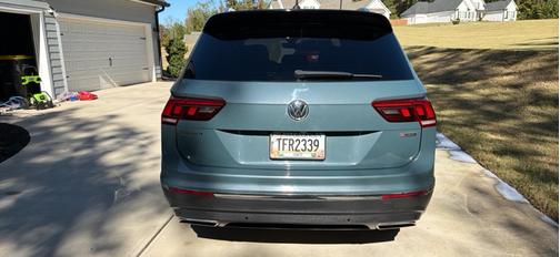 Blue 2019 Volkswagen Tiguan 2.0T SEL Premium