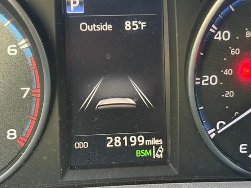 Gray 2018 Toyota RAV4 XLE