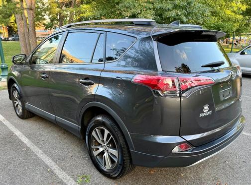 Gray 2018 Toyota RAV4 XLE