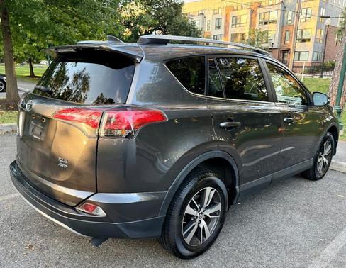 Gray 2018 Toyota RAV4 XLE