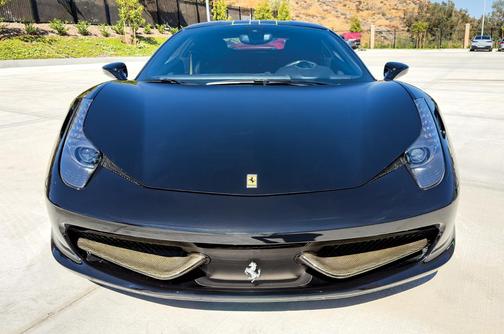 Black 2010 Ferrari 458 Italia Base