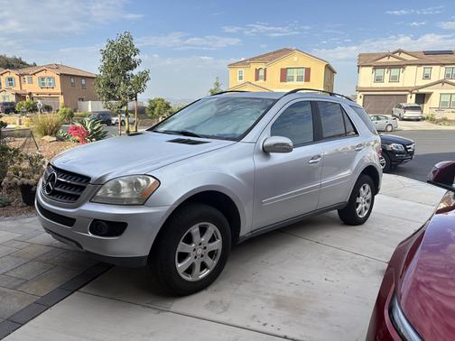 Silver 2007 Mercedes-Benz M-Class ML 350 4MATIC