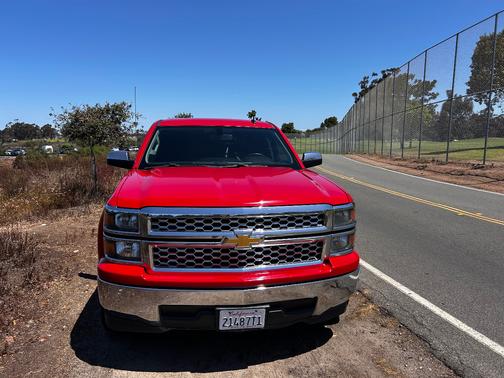 Red 2014 Chevrolet Silverado 1500 1LT
