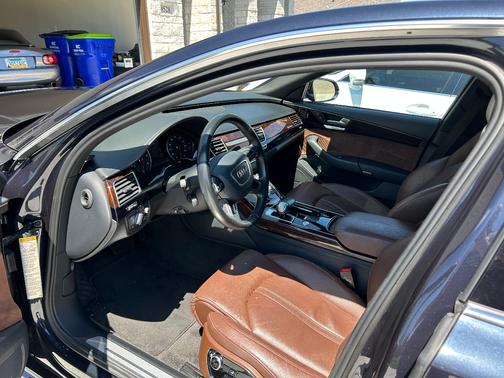 Blue 2017 Audi A8 L 3.0T
