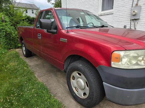 Red 2008 Ford F-150 XL