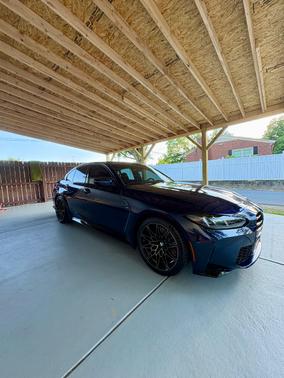 Blue 2025 BMW M3 Base