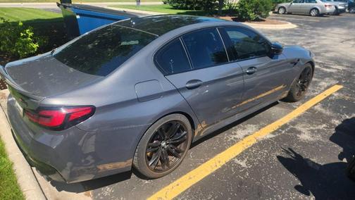 Gray 2021 BMW M5 Base