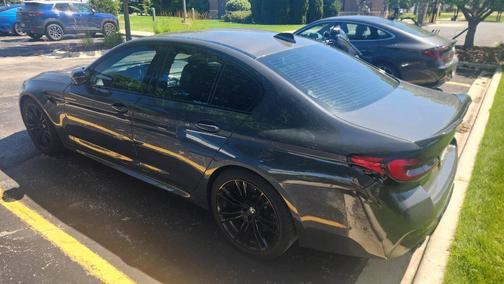 Gray 2021 BMW M5 Base