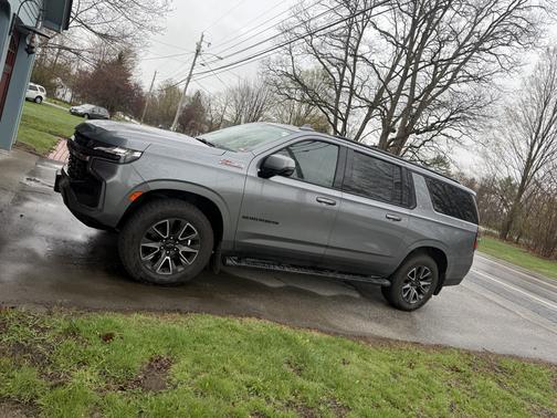 Gray 2022 Chevrolet Suburban Z71
