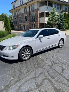 White 2008 Lexus LS 460 L