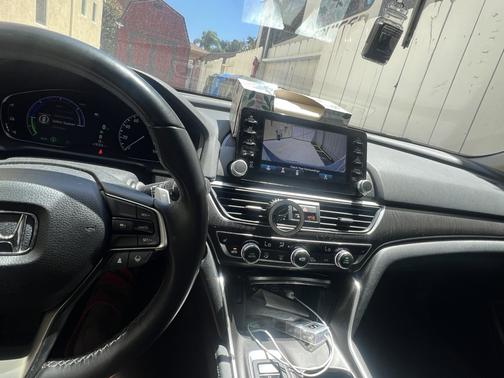 White 2021 Honda Accord Hybrid EX-L