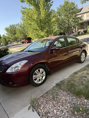 Red 2010 Nissan Altima 2.5 S