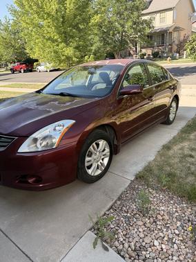Red 2010 Nissan Altima 2.5 S