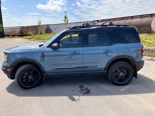 Blue 2021 Ford Bronco Sport Badlands First Edition