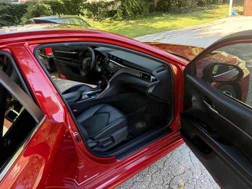 Red 2020 Toyota Camry SE