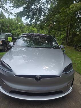 Silver 2024 Tesla Model X Long Range