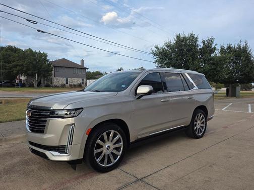 Beige 2022 Cadillac Escalade Premium Luxury Platinum