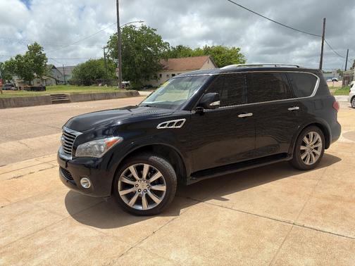 Black 2012 INFINITI QX56 Base