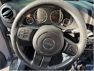 Gray 2014 Jeep Wrangler Unlimited Sport